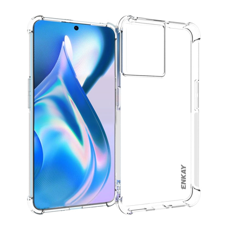 For OnePlus Ace ENKAY ENKAY Clear TPU Shockproof Phone Case, For OnePlus Ace