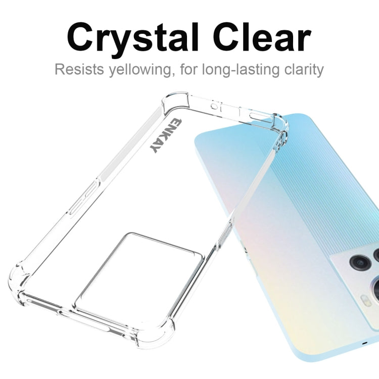 For OnePlus Ace ENKAY ENKAY Clear TPU Shockproof Phone Case, For OnePlus Ace