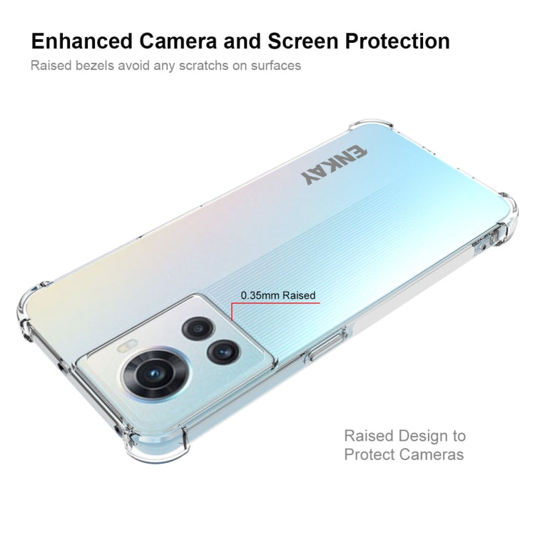 For OnePlus Ace ENKAY ENKAY Clear TPU Shockproof Phone Case, For OnePlus Ace