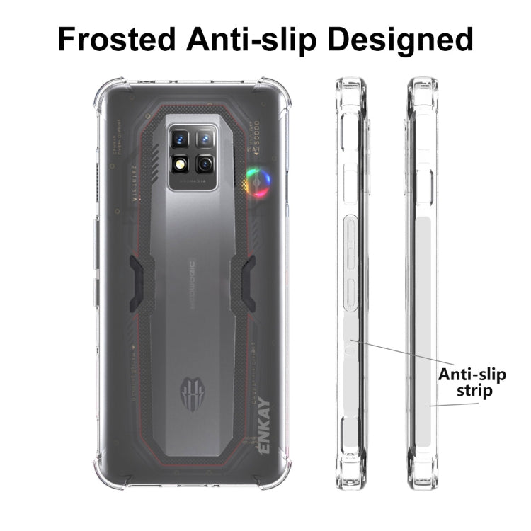 For ZTE Nubia Red Magic 7 Pro ENKAY Clear TPU Shockproof Phone Case, For ZTE Nubia Red Magic 7 Pro