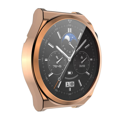 ENKAY Coque souple en TPU électroplaqué avec protection d'écran, pour Huawei Watch GT 3 Pro 46mm, pour Huawei Watch GT 3 Pro 43mm