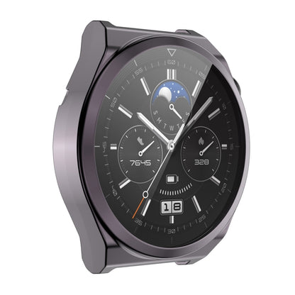 ENKAY Coque souple en TPU électroplaqué avec protection d'écran, pour Huawei Watch GT 3 Pro 46mm, pour Huawei Watch GT 3 Pro 43mm