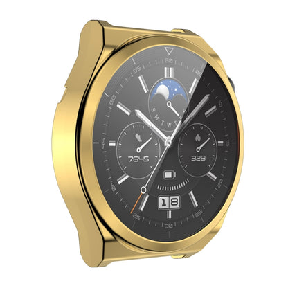 ENKAY Coque souple en TPU électroplaqué avec protection d'écran, pour Huawei Watch GT 3 Pro 46mm, pour Huawei Watch GT 3 Pro 43mm