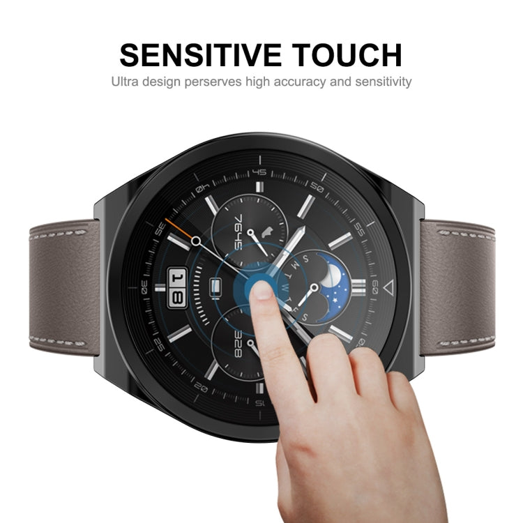 ENKAY Coque souple en TPU électroplaqué avec protection d'écran, pour Huawei Watch GT 3 Pro 46mm, pour Huawei Watch GT 3 Pro 43mm