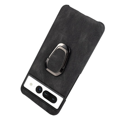 For Google Pixel 7 Ring Holder PU Phone Case, For Google Pixel 7