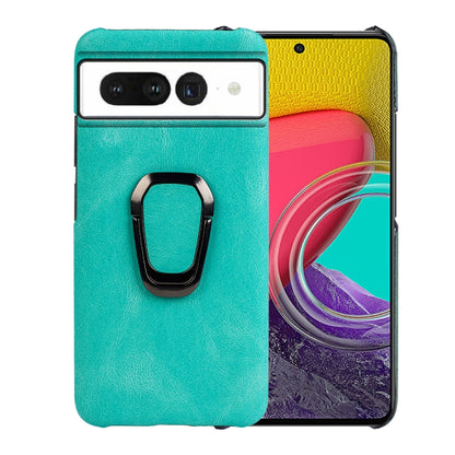For Google Pixel 7 Ring Holder PU Phone Case, For Google Pixel 7