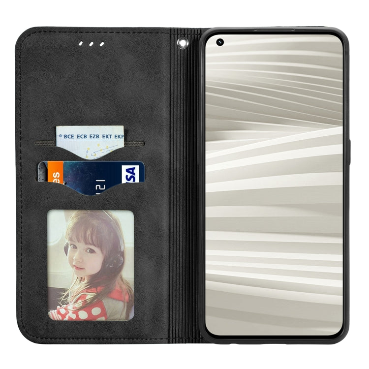 Retro Skin Feel Magnetic Leather Phone Case, For OPPO Realme GT2 Pro, For vivo Y55 5G