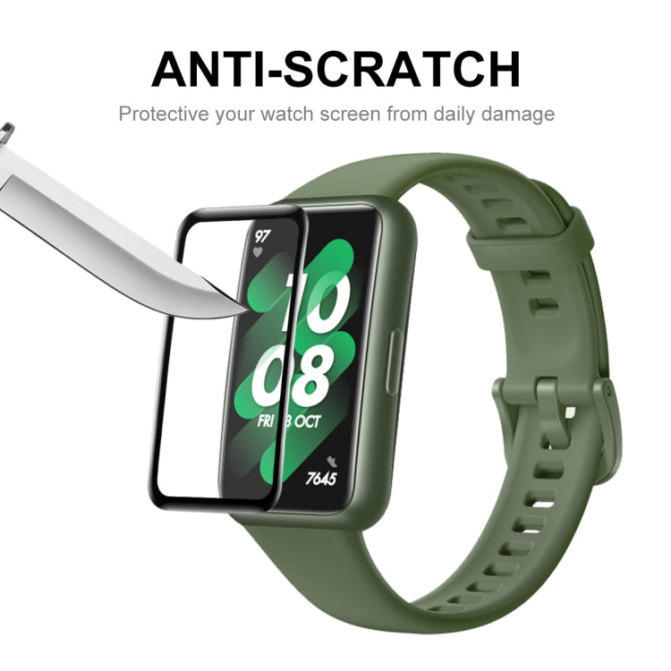 For Huawei Band 7/6 / Honor Band 6 ENKAY 3D Full Coverage Soft PC Edge + PMMA HD Screen Watch Film, 1 PC, 2 PCS, 5 PCS, 10 PCS