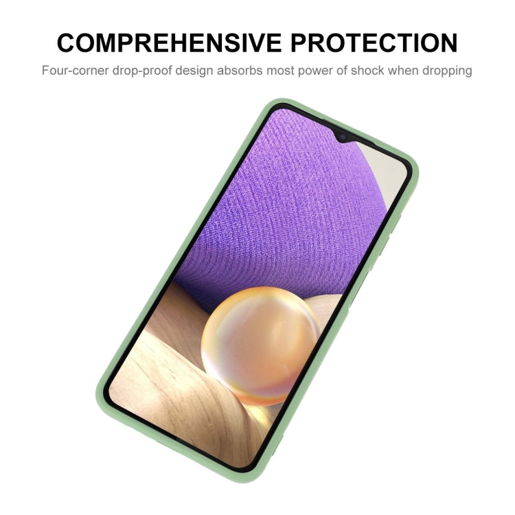 For Samsung Galaxy A32 5G ENKAY Liquid Silicone Soft Shockproof Phone Case, For Samsung Galaxy A32 5G