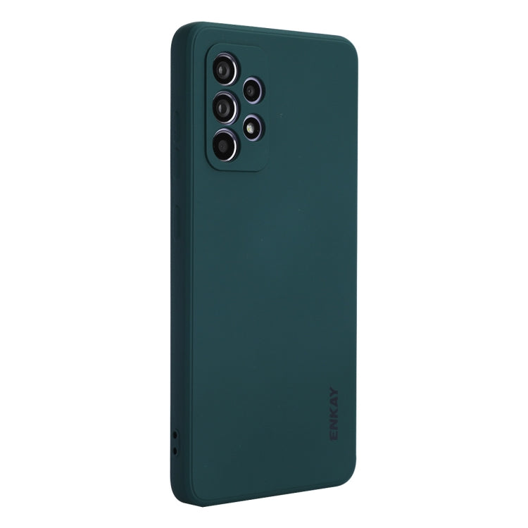 For Samsung Galaxy A52 5G ENKAY Liquid Silicone Soft Shockproof Phone Case, For Samsung Galaxy A52 5G