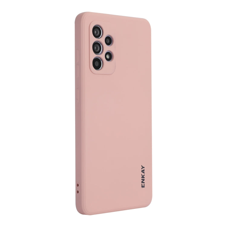 For Samsung Galaxy A52 5G ENKAY Liquid Silicone Soft Shockproof Phone Case, For Samsung Galaxy A52 5G