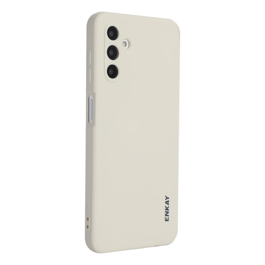 For Samsung Galaxy A13 5G ENKAY Liquid Silicone Soft Shockproof Phone Case, For Samsung Galaxy A13 5G