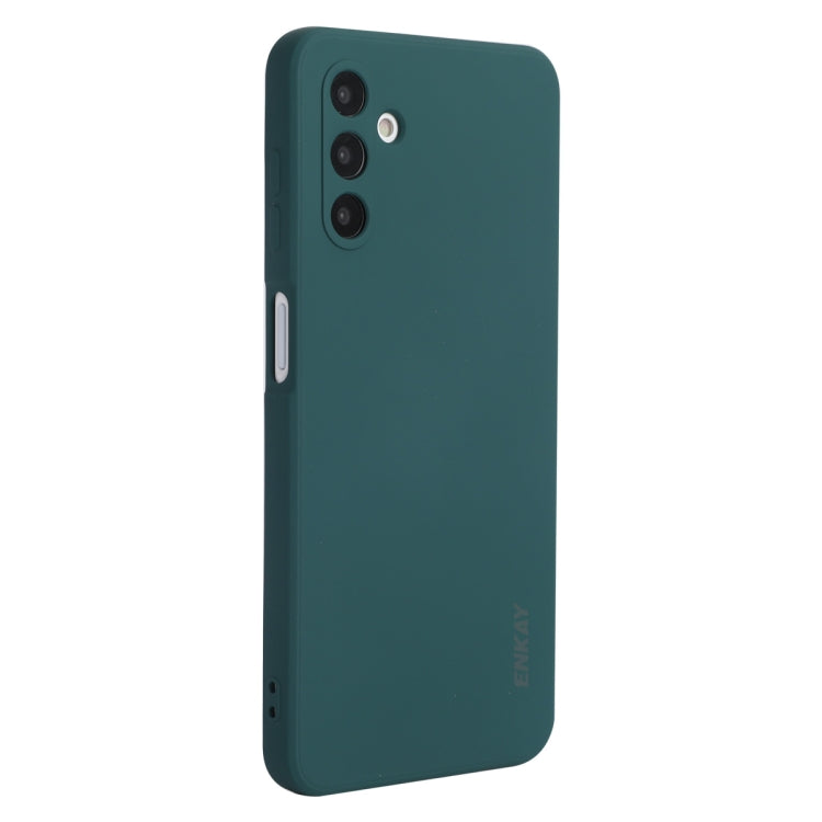 For Samsung Galaxy A13 5G ENKAY Liquid Silicone Soft Shockproof Phone Case, For Samsung Galaxy A13 5G