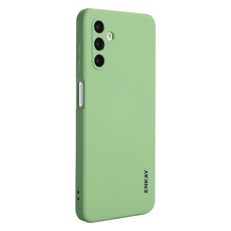 For Samsung Galaxy A13 5G ENKAY Liquid Silicone Soft Shockproof Phone Case, For Samsung Galaxy A13 5G