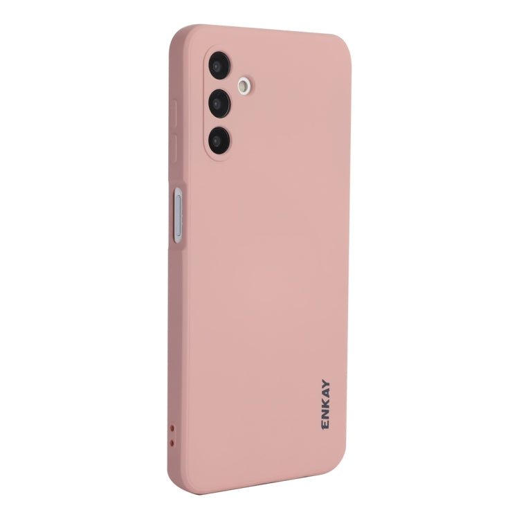 For Samsung Galaxy A13 5G ENKAY Liquid Silicone Soft Shockproof Phone Case, For Samsung Galaxy A13 5G