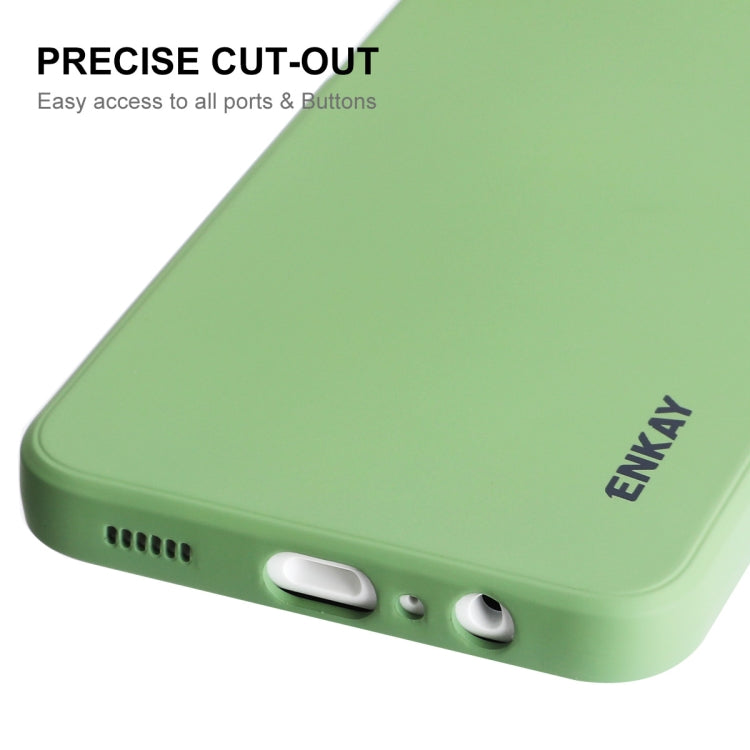 For Samsung Galaxy A13 5G ENKAY Liquid Silicone Soft Shockproof Phone Case, For Samsung Galaxy A13 5G