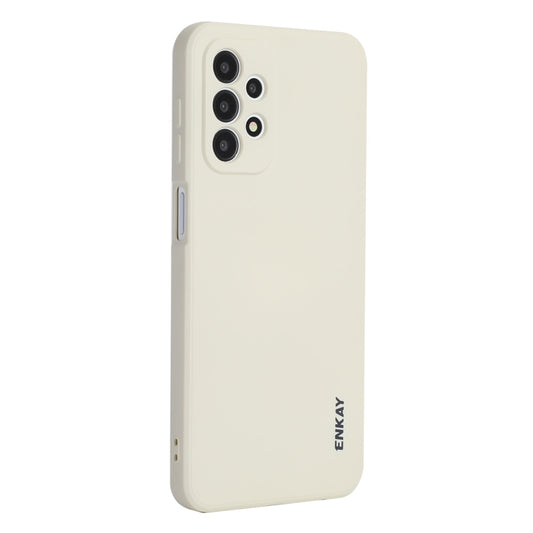 For Samsung Galaxy A23 ENKAY Liquid Silicone Soft Shockproof Phone Case, For Samsung Galaxy A23