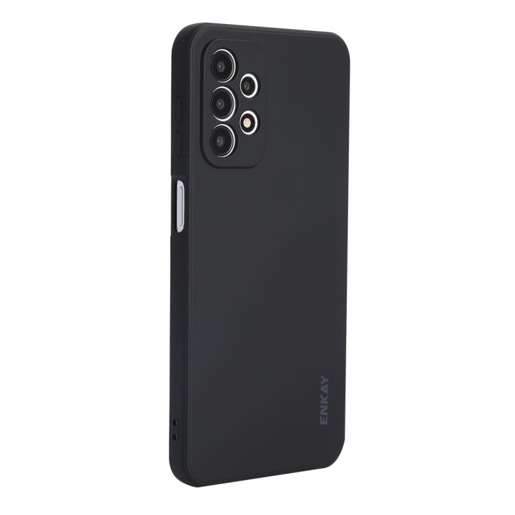 For Samsung Galaxy A23 ENKAY Liquid Silicone Soft Shockproof Phone Case, For Samsung Galaxy A23