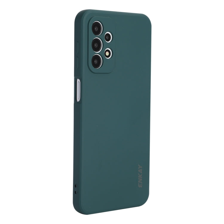 For Samsung Galaxy A23 ENKAY Liquid Silicone Soft Shockproof Phone Case, For Samsung Galaxy A23