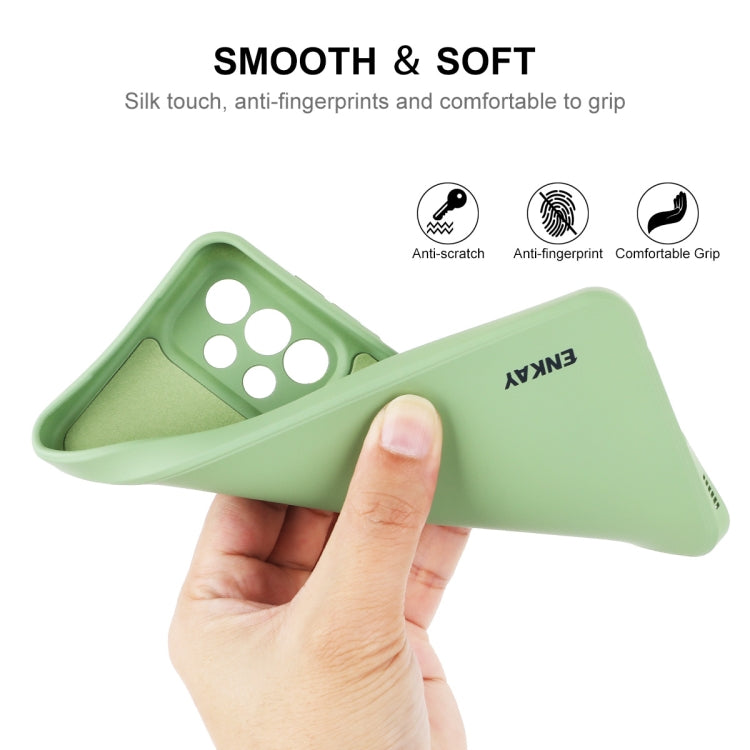 For Samsung Galaxy A23 ENKAY Liquid Silicone Soft Shockproof Phone Case, For Samsung Galaxy A23