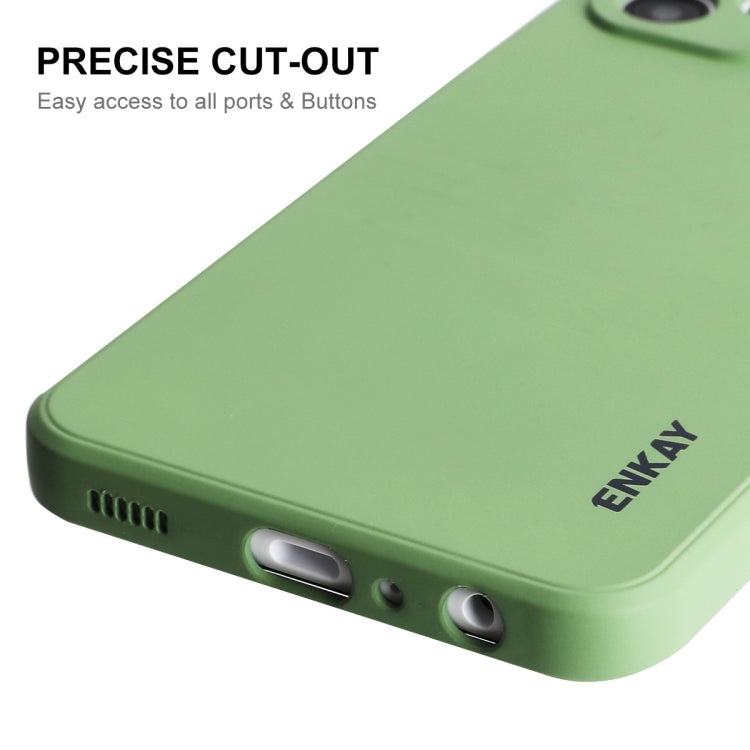 For Samsung Galaxy A23 ENKAY Liquid Silicone Soft Shockproof Phone Case, For Samsung Galaxy A23