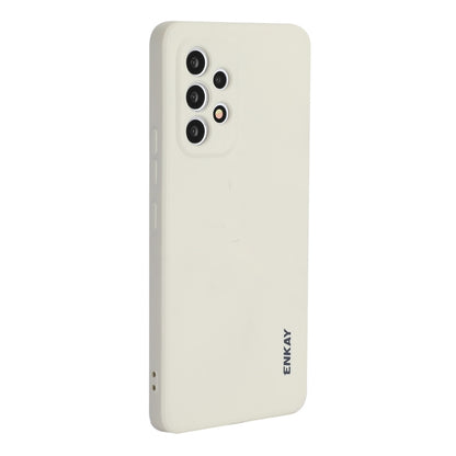 For Samsung Galaxy A53 5G ENKAY Liquid Silicone Soft Shockproof Phone Case, For Samsung Galaxy A53 5G