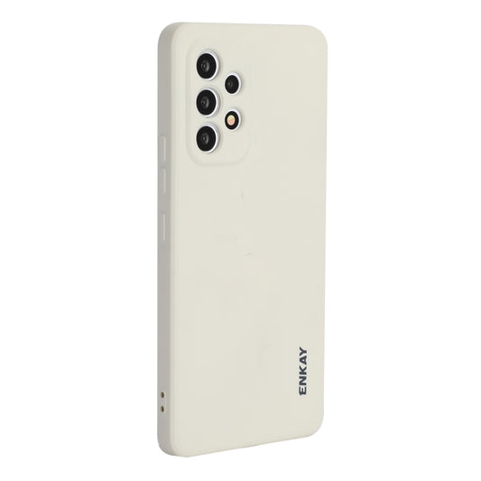 For Samsung Galaxy A53 5G ENKAY Liquid Silicone Soft Shockproof Phone Case, For Samsung Galaxy A53 5G