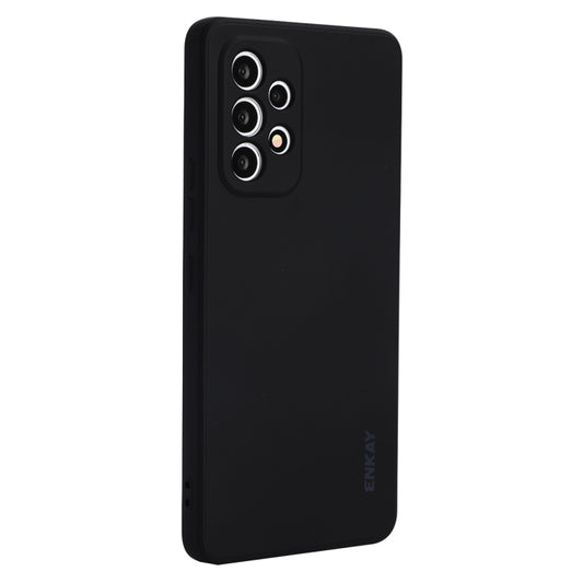 For Samsung Galaxy A53 5G ENKAY Liquid Silicone Soft Shockproof Phone Case, For Samsung Galaxy A53 5G
