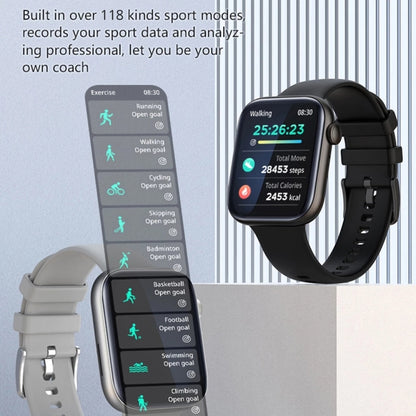P45 1.8 inch Color Screen Smart Watch,Support Heart Rate Monitoring/Blood Pressure Monitoring