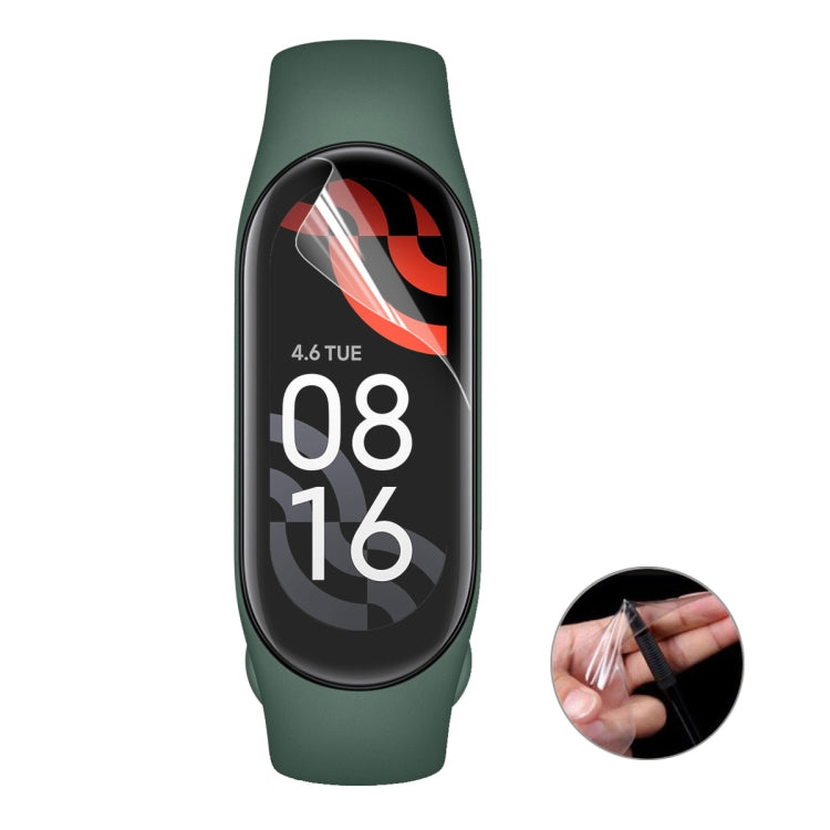 For Xiaomi Mi Band 7 ENKAY Hat-Prince Full Screen Coverage Without Warping Edge TPU Soft Film, 1 PC, 2 PCS
