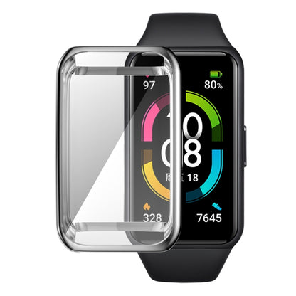 For Huawei Band 7/6 / Honor Band 6 ENKAY Hat-Prince Full Coverage Electroplated Soft TPU Case with Screen Protection