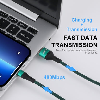 ENKAY ENK-CB118 1m USB 3.0 to 8 Pin 3A Fast Charging Sync Data Cable, ENK-CB118