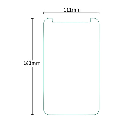 ENKAY 183 x 111mm 7.0 inch Universal 0.3mm Explosion-proof Tempered Glass Film, 7.0 inch (1 PC), 7.0 inch (2 PCS)