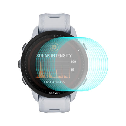 For Garmin Forerunner 955 ENKAY 0.2mm 9H Tempered Glass Screen Protector Watch Film, 1 PC, 2 PCS, 5 PCS, 10 PCS