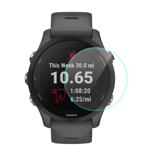 Pour Garmin Forerunner 255 Film de protection d'écran en verre trempé ENKAY 0.2mm 9H, 1 pièce, 2 pièces, 5 pièces, 10 pièces