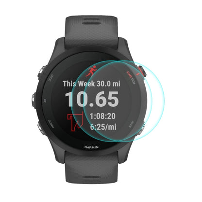 For Garmin Forerunner 255 ENKAY 0.2mm 9H Tempered Glass Screen Protector Watch Film, 1 PC, 2 PCS, 5 PCS, 10 PCS