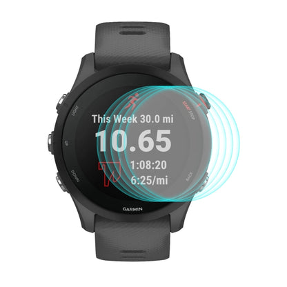For Garmin Forerunner 255 ENKAY 0.2mm 9H Tempered Glass Screen Protector Watch Film, 1 PC, 2 PCS, 5 PCS, 10 PCS