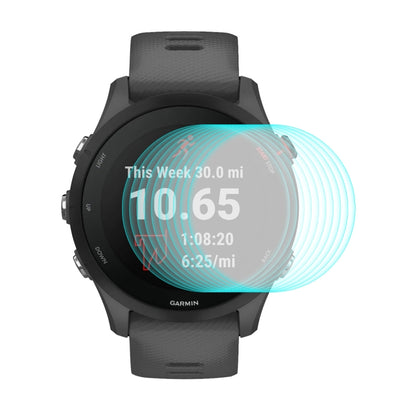 For Garmin Forerunner 255 ENKAY 0.2mm 9H Tempered Glass Screen Protector Watch Film, 1 PC, 2 PCS, 5 PCS, 10 PCS