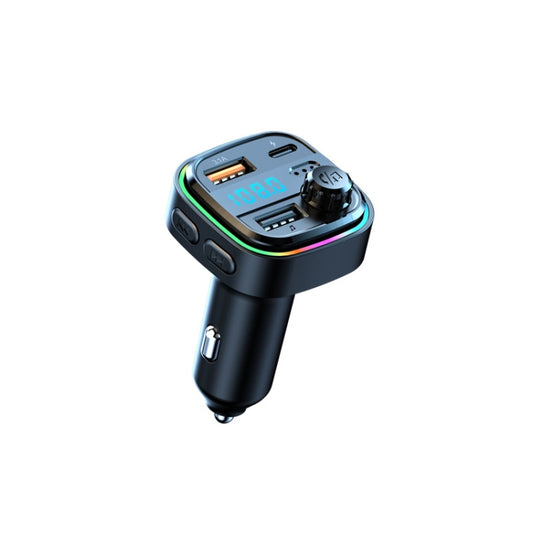 Émetteur Bluetooth de Voiture C26 Kit Mains Libres Lecteur Audio Double Port USB Chargeur de Voiture, C26