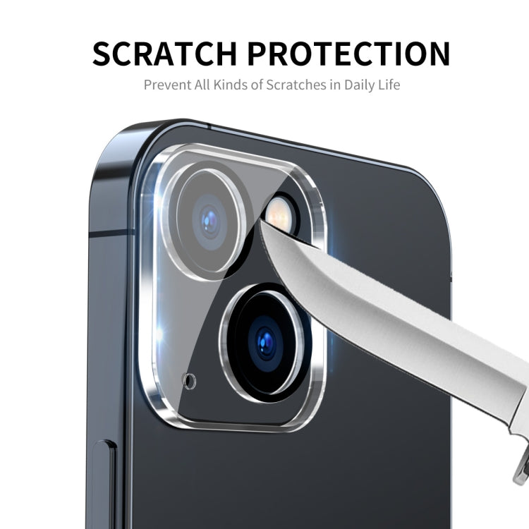 ENKAY Hat-Prince Film en Verre Trempé 9H pour Objectif de Caméra Arrière pour iPhone 13 / 13 mini, Pour iPhone 13 (1 pièce), Pour iPhone 13 (2 pièces)
