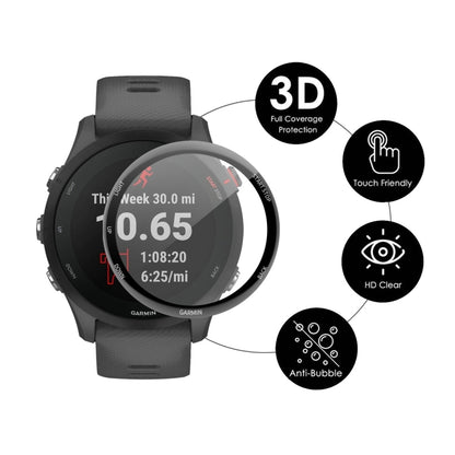 For Garmin Forerunner 255S ENKAY Hat-Prince 3D Full Coverage Soft PC Edge + PMMA HD Screen Protector Film, 1 PC, 2 PCS, 5 PCS, 10 PCS