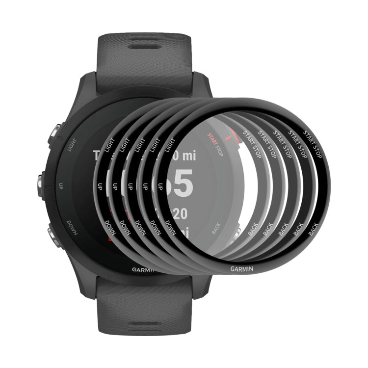 For Garmin Forerunner 255S ENKAY Hat-Prince 3D Full Coverage Soft PC Edge + PMMA HD Screen Protector Film, 1 PC, 2 PCS, 5 PCS, 10 PCS