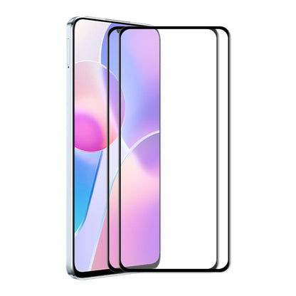 For Honor X30i ENKAY Hat-Prince 6D Full Glue Tempered Glass Full Film, For Honor X30i (1 PC), For Honor X30i (2 PCS), For Honor X30i (5 PCS)