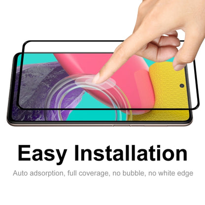 For Samsung Galaxy M53 4G ENKAY Hat-Prince Full Glue 0.26mm 9H 2.5D Tempered Glass Full Film, For Samsung Galaxy M53 4G (1 PC), For Samsung Galaxy M53 4G (2 PCS), For Samsung Galaxy M53 4G (5 PCS), For Samsung Galaxy M53 4G (10 PCS)