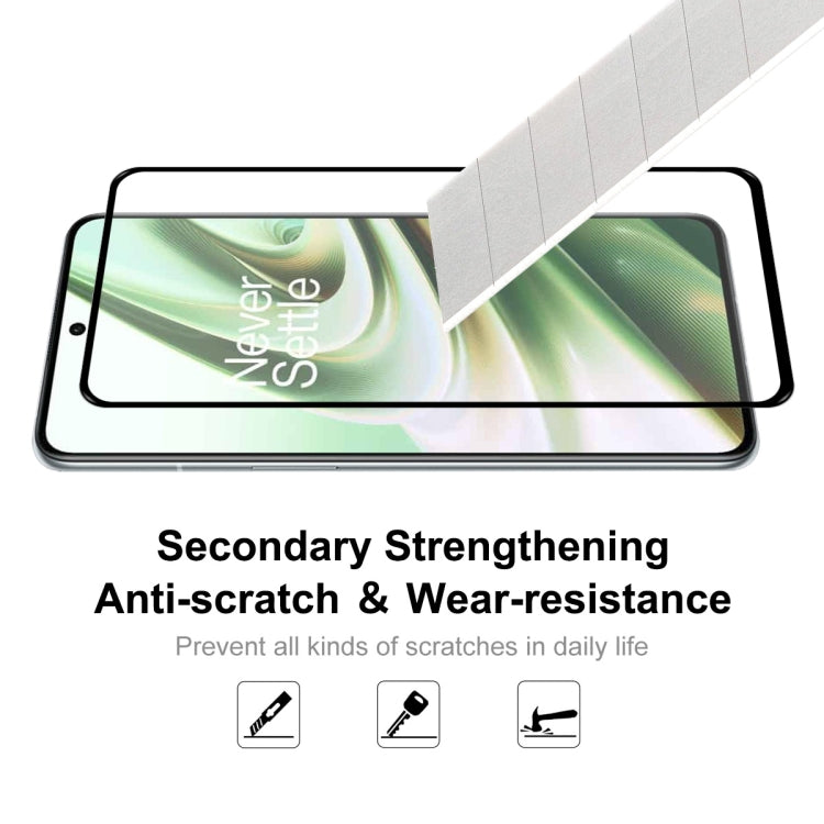 For OnePlus 10R ENKAY Hat-Prince Full Glue 0.26mm 9H 2.5D Tempered Glass Full  Film, For OnePlus 10R (1 PC), For OnePlus 10R (2 PCS), For OnePlus 10R (5 PCS), For OnePlus 10R (10 PCS)