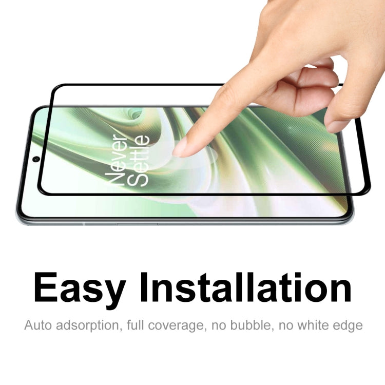 For OnePlus 10R ENKAY Hat-Prince Full Glue 0.26mm 9H 2.5D Tempered Glass Full  Film, For OnePlus 10R (1 PC), For OnePlus 10R (2 PCS), For OnePlus 10R (5 PCS), For OnePlus 10R (10 PCS)