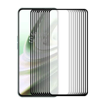 For OnePlus 10R ENKAY Hat-Prince Full Glue 0.26mm 9H 2.5D Tempered Glass Full  Film, For OnePlus 10R (1 PC), For OnePlus 10R (2 PCS), For OnePlus 10R (5 PCS), For OnePlus 10R (10 PCS)