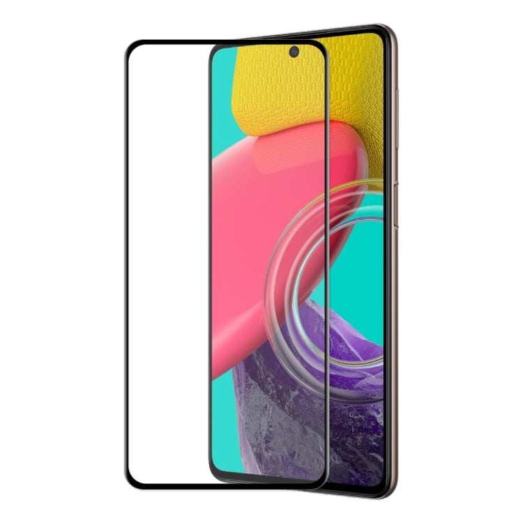 For Samsung Galaxy M53 4G ENKAY Hat-Prince 6D Full Glue Tempered Glass Full Film, For Samsung Galaxy M53 4G(1 PC), For Samsung Galaxy M53 4G(2 PCS), For Samsung Galaxy M53 4G(5 PCS)
