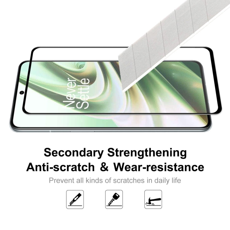 For OnePlus 10R ENKAY Hat-Prince 6D Full Glue Tempered Glass Full Film, For OnePlus 10R (1 PC), For OnePlus 10R (2 PCS), For OnePlus 10R (5 PCS)