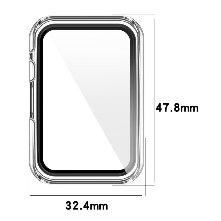 PC+ Toughened Film Fully Enclosed Protective Watch Case, For OPPO Watch Free